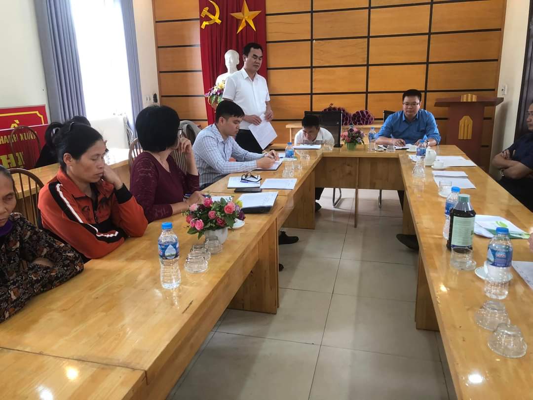 Cuộc họp thường kỳ của liên nhóm hữu cơ Thanh Xuân 4