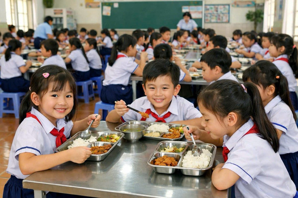 Thủ tướng chỉ đạo tăng cường bảo đảm an toàn, chất lượng bữa ăn nội trú, bán trú trong các cơ sở giáo dục. Ảnh: Minh họa
