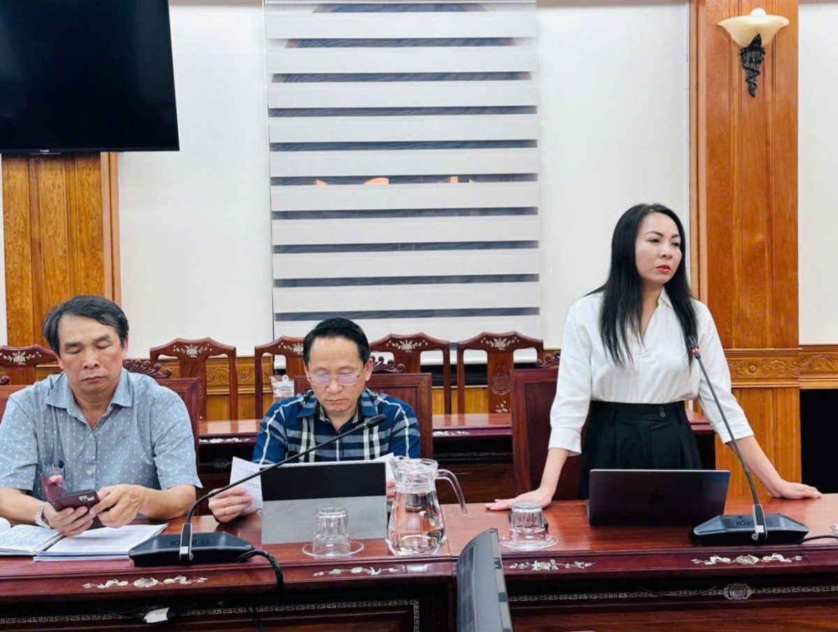 Lãnh đạo Sở Y tế báo cáo vụ việc.