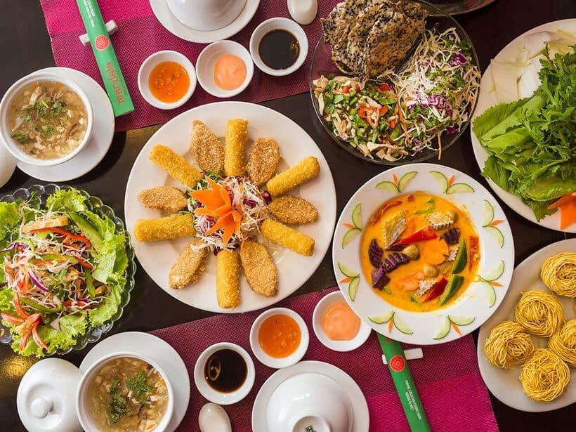 Ẩm thực chay - món ăn tinh tế, hài hòa về hương vị, màu sắc lẫn giá trị dinh dưỡng...